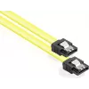 GoodConnections SATA 6 Gb/s kábel s kovovou sponou, 0,50 m, žltý 5047-A05Y