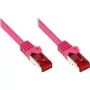 GoodConnections Alcasa 40m Cat6 S/FTP sieťový patch kábel RJ-45 konektor samec na samec purpurový 8060-400M