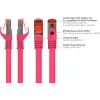 GoodConnections Alcasa 40m Cat6 S/FTP sieťový patch kábel RJ-45 konektor samec na samec purpurový 8060-400M