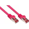 GoodConnections Alcasa 40m Cat6 S/FTP sieťový patch kábel RJ-45 konektor samec na samec purpurový 8060-400M