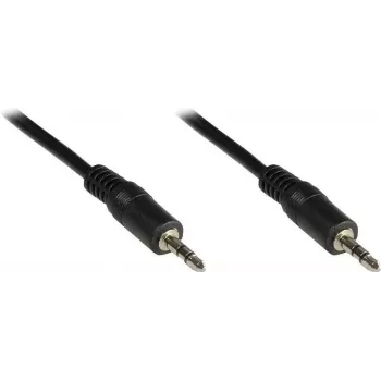 GoodConnections 3,5mm stereo jack kábel 2,5m konektor samec na samec čierny 1970-02