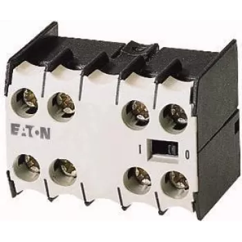 Eaton 40DILE RMQ-Titan svetelný hlásič-aktor, čierny predný krúžok, biela šošovka, 22,5 mm, IP66/IP67/IP69K 010304