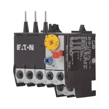 EATON ZE-1.6 motorové ochranné relé, 1,0-1,6 A, 690 V AC, 3-pólové, 1NO+1NC, tepelná nadprúdová ochrana, trieda 10A, IP20, priama montáž pre DILM7-15 014432