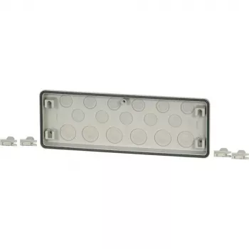 Eaton FL4-3 príruba rozvádzača, sivý polykarbonát, 329 x 23 x 116 mm 017236