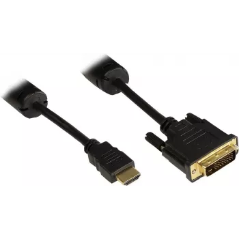 Good Connections HDMI na DVI-D Single Link video kábel 1m čierna 4510-DD1