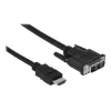 Good Connections HDMI na DVI-D Single Link video kábel 1m čierna 4510-DD1