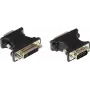 GoodConnections DVI-I konektor samica na VGA konektor samec adaptér, čierny