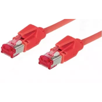 GoodConnections Cat. 6 S/FTP PiMF bezhalogénový patch kábel, Hirose RJ45, červená, 3m 8066-103R