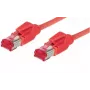 GoodConnections Cat. 6 S/FTP PiMF bezhalogénový patch kábel, Hirose RJ45, červená, 3m 8066-103R