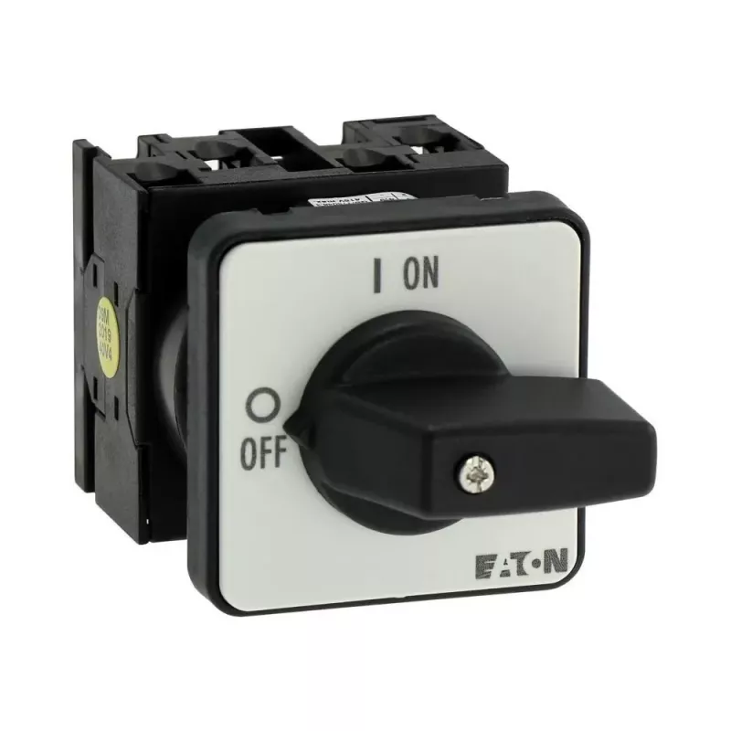 Eaton T0-2-1/E vačkový spínač 20A 2-pólový 90° sivý/čierny 024639
