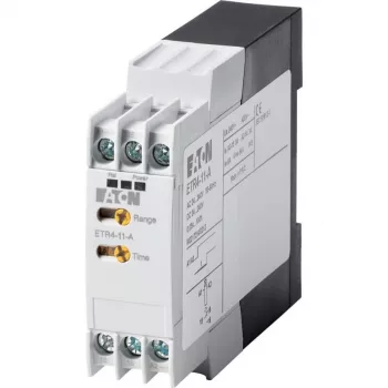 Eaton ETR4-11-A multifunkčné časové relé, 24-240 V AC/DC, 1 prepínací kontakt, DIN lišta 031882
