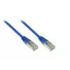 Good Connections Cat. 5e F/UTP patch kábel, RJ45, modrá, 3 m 805B-030