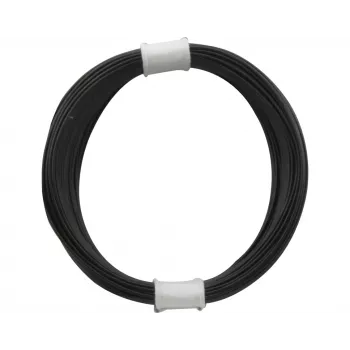 Donau Elektronik 110-1 lanko 1 x 0,04 mm² čierna 10 m