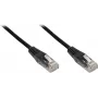 Good Connections Cat. 6 U/UTP patch kábel, 0,5 m, čierna 806U-005S