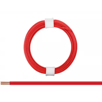 Donau Elektronik 114-00 lanko 2 x 0,08 mm² červená 5 m