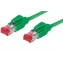 Good Connections Cat.6 S/FTP PiMF bezhalogénový patch kábel, Hirose RJ45, zelená, 7 m 8066-107G