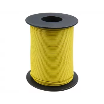 Donau Elektronik 119-13 spínací drôt 1 x 0,14 mm² žltá 100 m