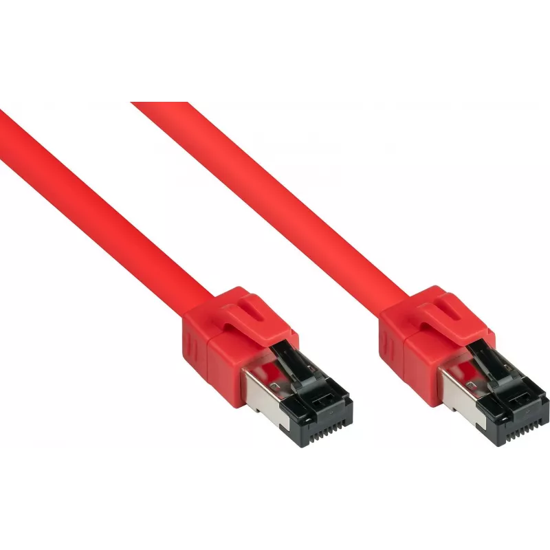 GoodConnections Alcasa 8080-015R Cat8.1 S/FTP sieťový kábel 1,5 m červený