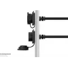 GoodConnections IC01-16U3102-010 S1 priemyselný USB-C kábel, USB 3.2 Gen 2, zástrčka na vstavanú zásuvku, M16, IP65/67, 1 m