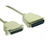 GoodConnections Premium paralelný tlačiarňový kábel, DB25 konektor samec na Centronics 36 konektor samec, 0,6 m, sivý, dvojito tienený 4090-06