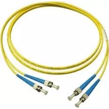 GoodConnections LW-905ST Singlemode duplex ST/ST optický patch kábel, 9/125 µm OS2, 5 m, žltý