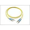 GoodConnections LW-905ST Singlemode duplex ST/ST optický patch kábel, 9/125 µm OS2, 5 m, žltý