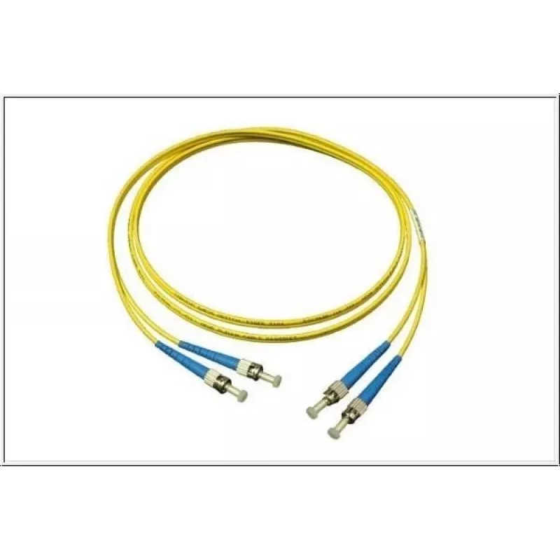 GoodConnections LW-905ST Singlemode duplex ST/ST optický patch kábel, 9/125 µm OS2, 5 m, žltý
