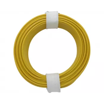 Donau Elektronik 118-3 vodič 1 x 0,14 mm² žltý 10 m