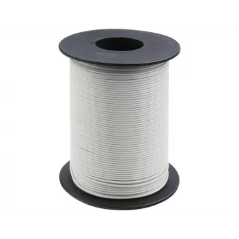 Donau Elektronik 119-15 vodič 1 x 0,14 mm² biely 100 m
