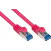 GoodConnections RNS® Cat. 6A S/FTP patch kábel s ochranou západky, bezhalogénový, purpurový, 20 m (8060-H200M)