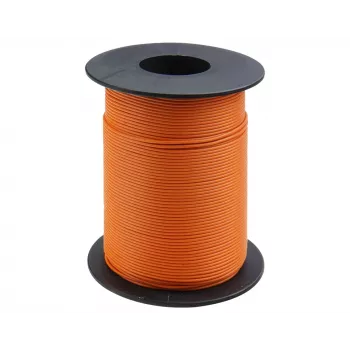 Donau Elektronik 119-17 vodič 1 x 0,14 mm² oranžový 100 m