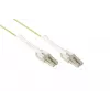 GoodConnections OM5 LC/LC duplex uniboot optický patch kábel, 5 m, LSZH, limetkovozelená LW-U815LC5
