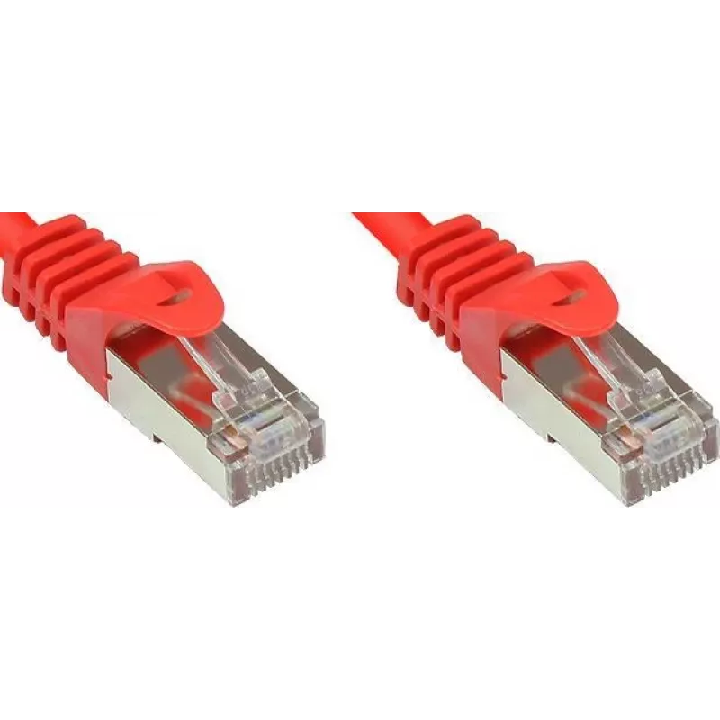 Good Connections Cat. 5e SF/UTP patch kábel, RJ45, červená, 5 m 855R-050