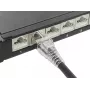 Good Connections Cat.6A S/FTP LSZH patch kábel s RNS Latch ochranou, čierna, 3 m 8060-HV030S
