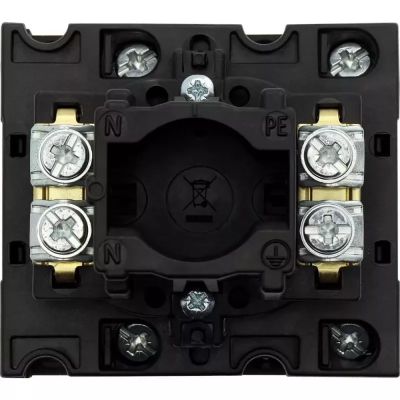 Eaton T3-1-102/EA/SVB vačkový vypínač, 3-pólový, 32 A, uzamykateľný, žltý/červený
