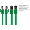 GoodConnections Alcasa 8080-005G Cat8.1 S/FTP patch kábel, 0,5 m, zelená