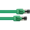 GoodConnections Alcasa 8080-005G Cat8.1 S/FTP patch kábel, 0,5 m, zelená
