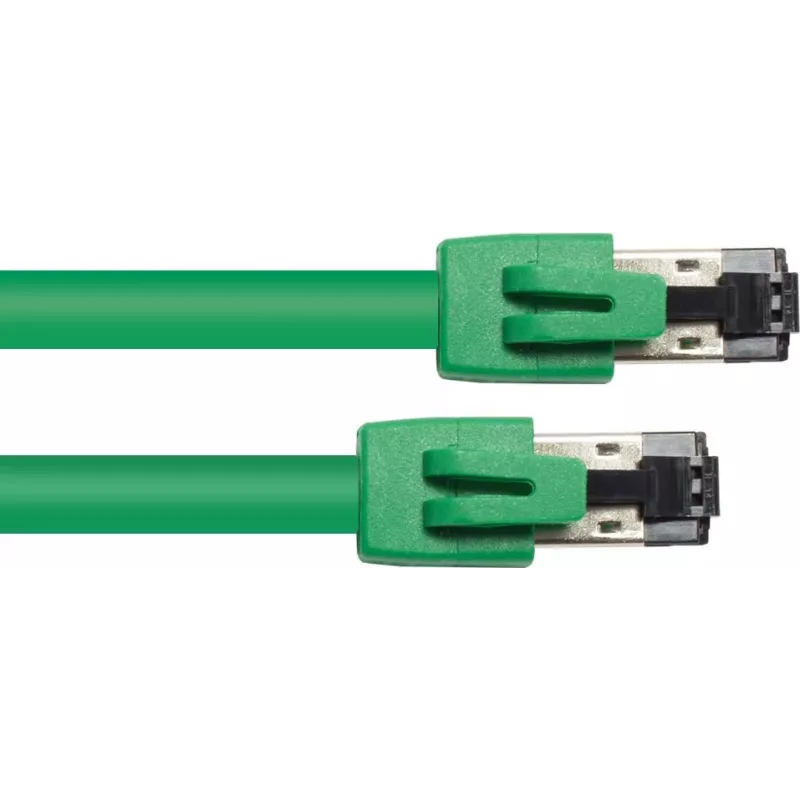 GoodConnections Alcasa 8080-005G Cat8.1 S/FTP patch kábel, 0,5 m, zelená
