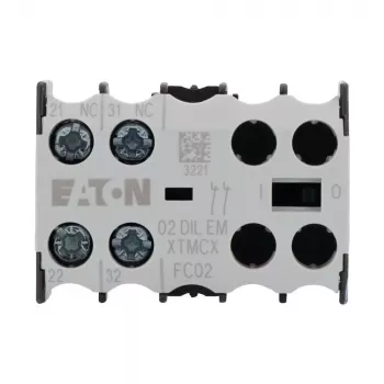 EATON 4-pólový blok pomocných kontaktov 31DILE, 3NO+1NC nútene vedené, čelná montáž, pre DILM7-DILM38 048912