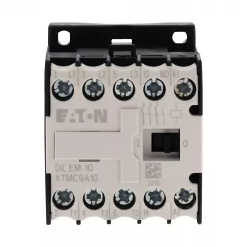 Eaton DILEM-10 mini stýkač 230V AC 50Hz / 240V AC 60Hz, 3-pólový, 9A, 1NO, 690V, DIN lišta 051786