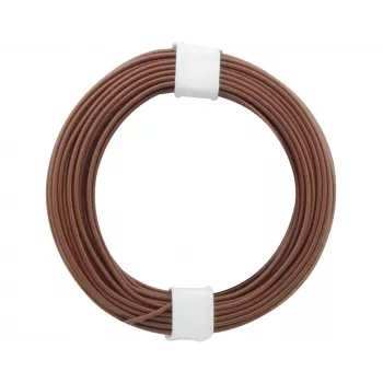Donau Elektronik 118-8 Lanko 1 x 0,14 mm² hnedé 10 m