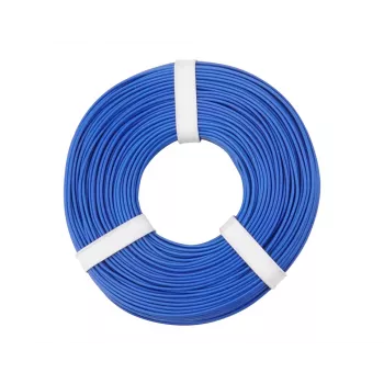 Donau Elektronik 125-052 Lankový spájací drôt 1 x 0,25 mm² modré 50 m