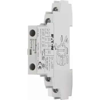 Eaton NHI21-PKZ0 Pomocný kontaktný blok, 2NO+1NC, bočná montáž, skrutkové svorky, biela 072894