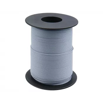 Donau Elektronik 119-19 Lanko pripojovací drôt 0,14 mm² sivé 100 m