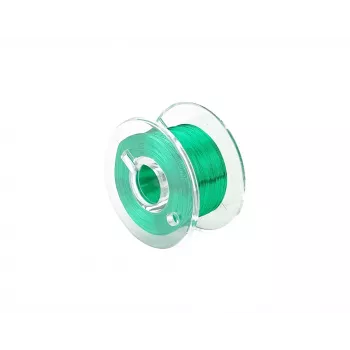 Donau Elektronik LD10-4 Medený lakovaný drôt, 0,10 mm vonkajší priemer, 100 m, polyuretánová izolácia, spájkovateľný, 155 °C, AWG 40