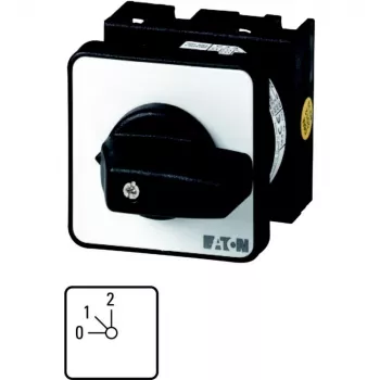 Eaton T0-3-8280/E 3-pólový vačkový prepínač, 20 A, 690 V, 3 pozície, IP65 predná, skrutkové svorky 034106