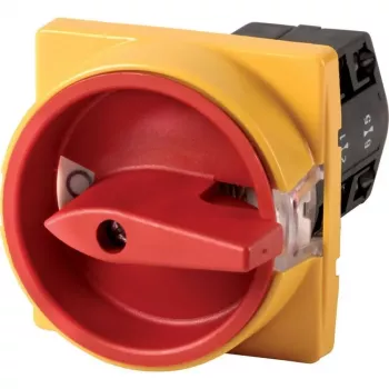 Eaton TM-2-8293/E/SVB uzamykateľný vačkový prepínač 10 A 2-pólový 90° červená/žltá 45485