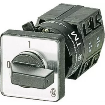 Eaton TM-1-8291/E vačkový prepínač 10 A 1-pólový 90° sivý/čierny 72504