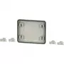 Eaton FL2-X príruba pre puzdrá série CI, šírka 187,5 mm, sivá