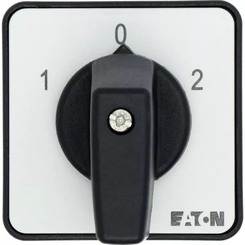Eaton T0-4-8213/E 4-pólový vačkový prepínač 20A 690V IP65 čierny otočná rukoväť 031726